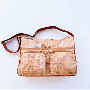 Alviero Martini New Front Pocket Shoulder Bag